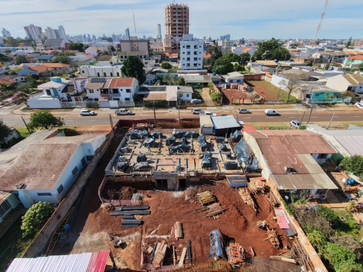 Andamento da obra