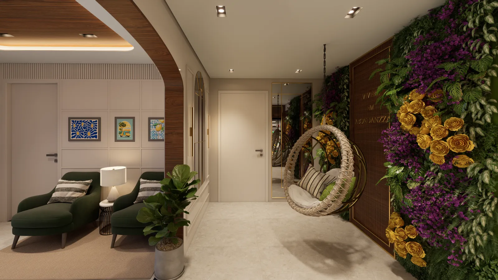 Hall — estar social