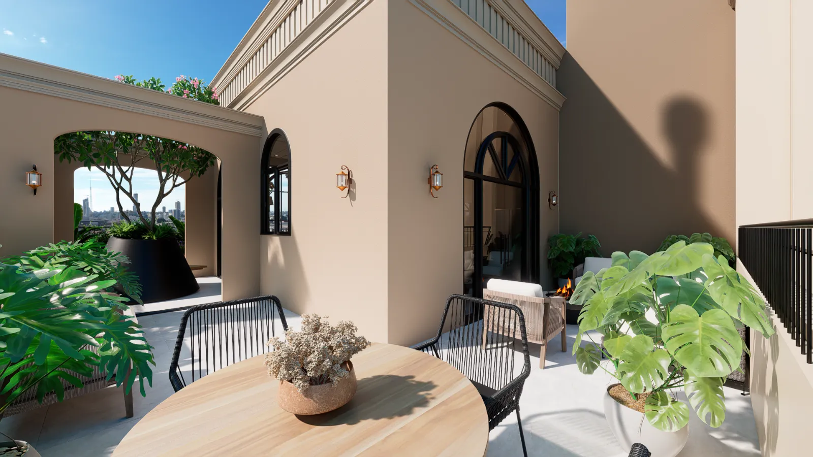 Rooftop — estar externo
